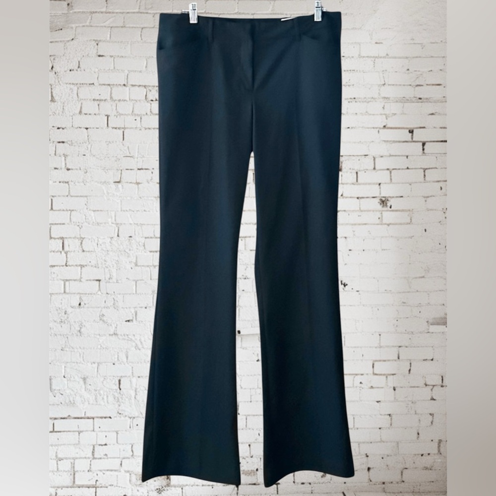 NWT Worthington Women’s Modern Fit Pants Size 12 Dark Blue Melange Trouser Leg